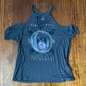 Off the Shoulder Cut out Top